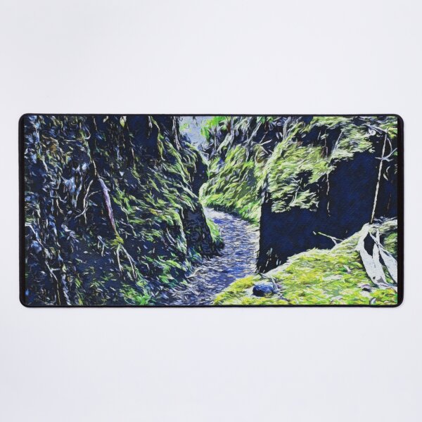 Item preview, NARROW PASSAGE IN RAIN FOREST  designed and sold by ArtbyRolleen.
