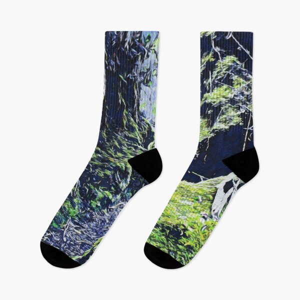 Item preview, NARROW PASSAGE IN RAIN FOREST  designed and sold by ArtbyRolleen.