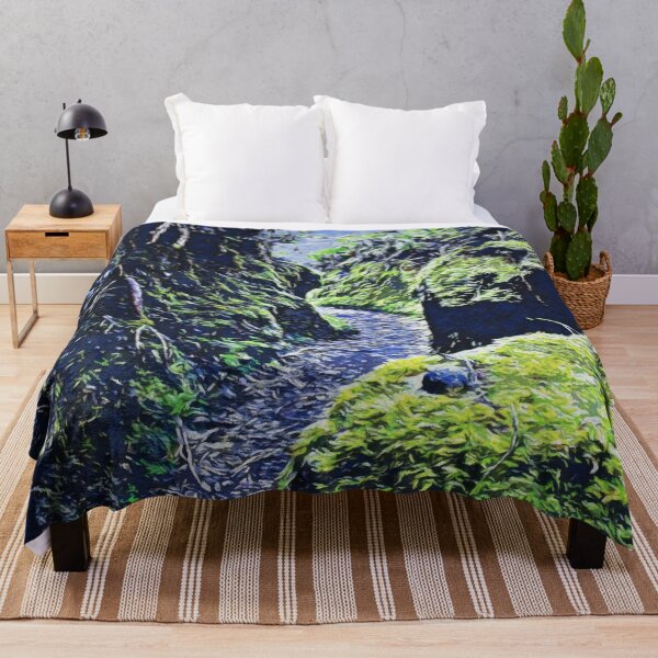 Item preview, NARROW PASSAGE IN RAIN FOREST  designed and sold by ArtbyRolleen.