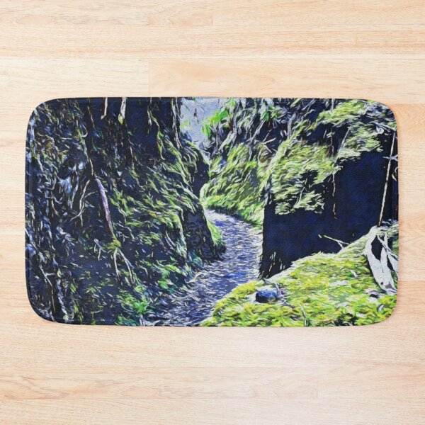 Item preview, NARROW PASSAGE IN RAIN FOREST  designed and sold by ArtbyRolleen.