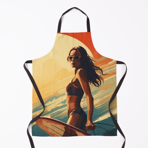 Artikelvorschau, Eine Surferin entworfen und verkauft von GoodOldVintage.