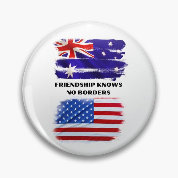 Item preview, US - AU. Friendship Knows No Borders designed and sold by TeeGeeTees.