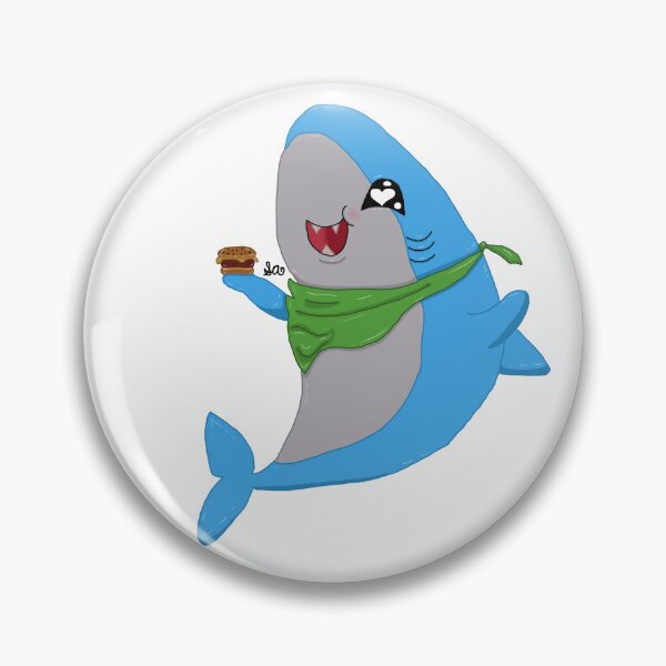 Item preview, Shark Eating a Cheeseburger designed and sold by Sydney Art.