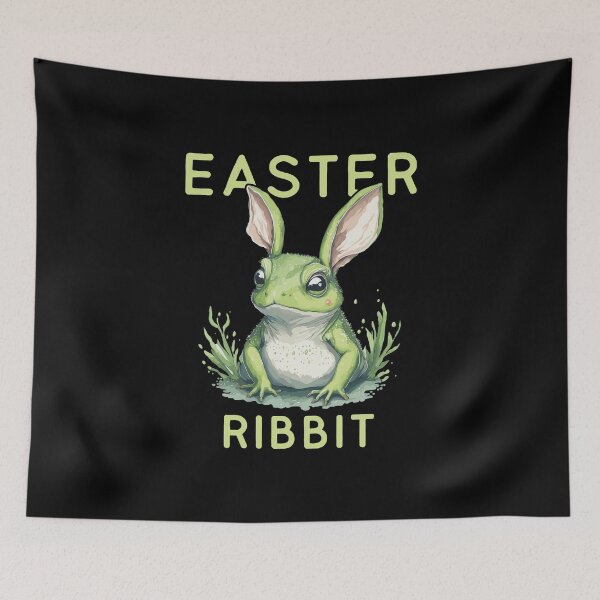 Item preview, Funny Easter Ribbit Toad designed and sold by wingstar.