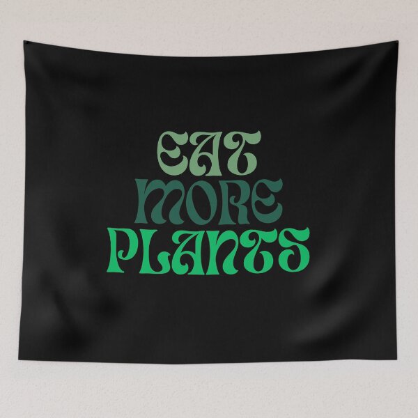 Item preview, Eat More Plants, Vegan, Vegetarian, Plant based, Plant based diet, Animal Rights, Health and Wellness  designed and sold by Mgibsonphoto.