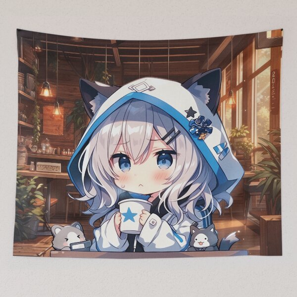 Item preview, Vanilla Latte Leopurr designed and sold by Chibi Cat Art Corner.