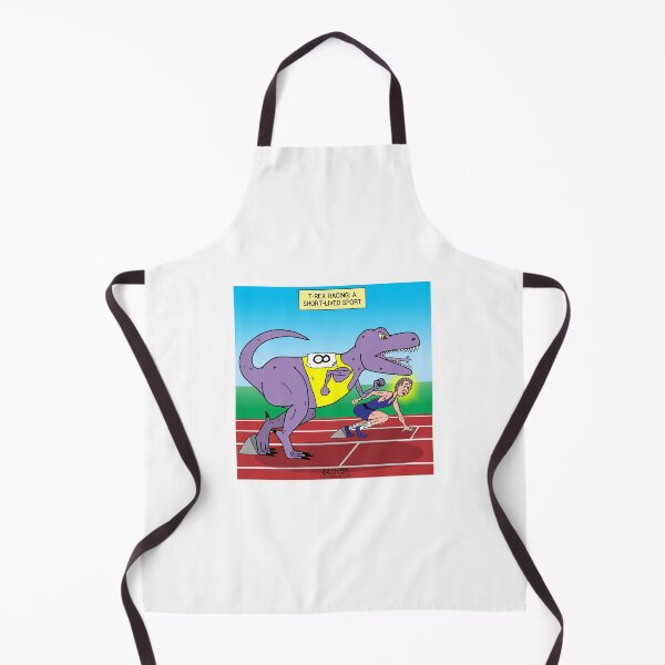 Item preview, T-Rex Track Racing designed and sold by Out to Lunch Cartoons and More.
