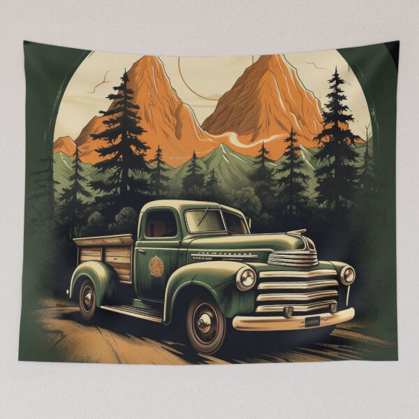 Item preview, A Vintage Pickup. A legend. designed and sold by GoodOldVintage.