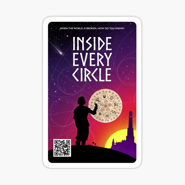 Item preview, Inside Every Circle Cover with QR designed and sold by ELI EVANS.