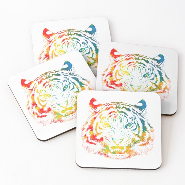 Item preview, Rainbow Tiger: Angry  designed and sold by reddogbuckeye.