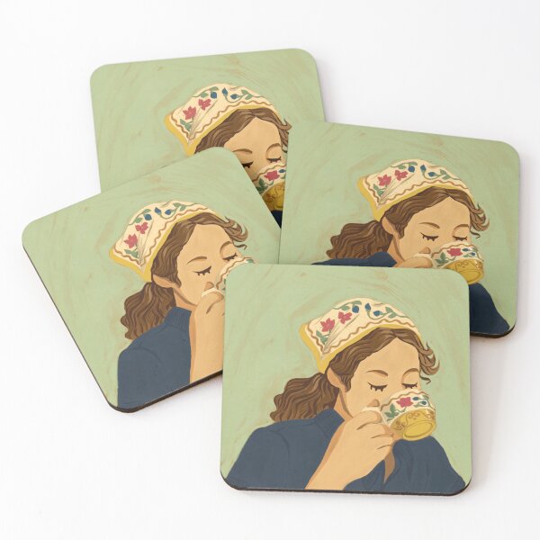 Item preview, Pretty Tea At 5pm - Illustration designed and sold by Pilar Bidó.