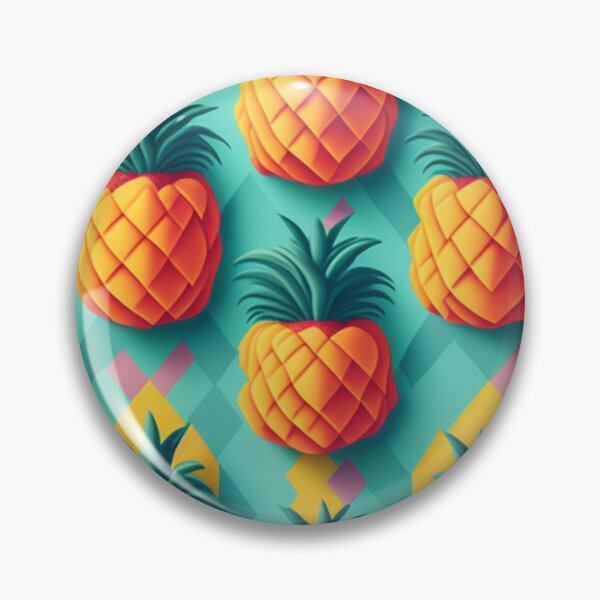 Artikelvorschau, Wunderschöner Ananas-Fruchtmuster-Design-Musterdruck entworfen und verkauft von randomtdesigns.
