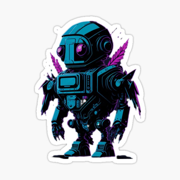 Robots Stickers - Free kid and baby Stickers