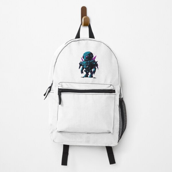 Item preview, Cute Blue Baby Robot Sticker - Kawaii Robot Illustration for Kids and Geeks designed and sold by HiveMechs.