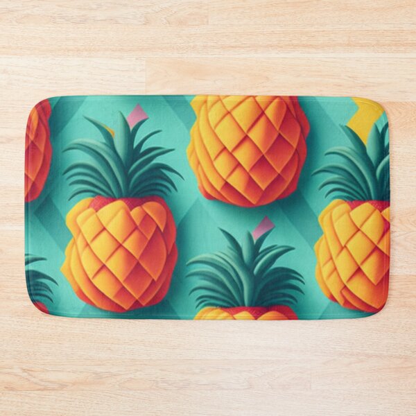 Item preview, Beautiful Pineapple Fruit Pattern Design Pattern Print  designed and sold by randomtdesigns.