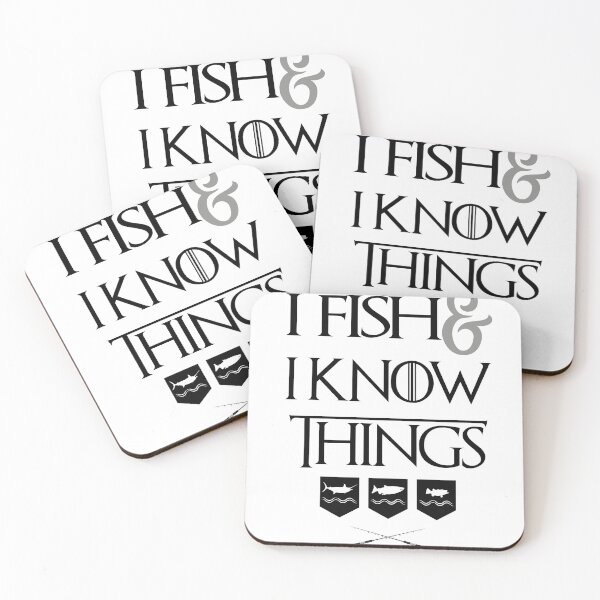 Item preview, I Fish & I Know Things designed and sold by Color4Nature.