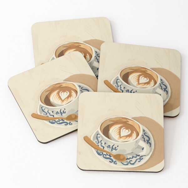 Item preview, Cafe Au Lait - Illustration designed and sold by Pilar Bidó.