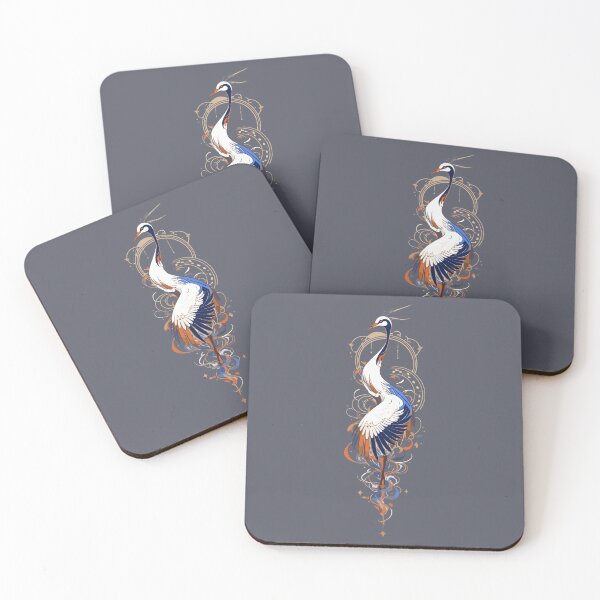Item preview, A crane spirit watercolor designed and sold by etherElric.