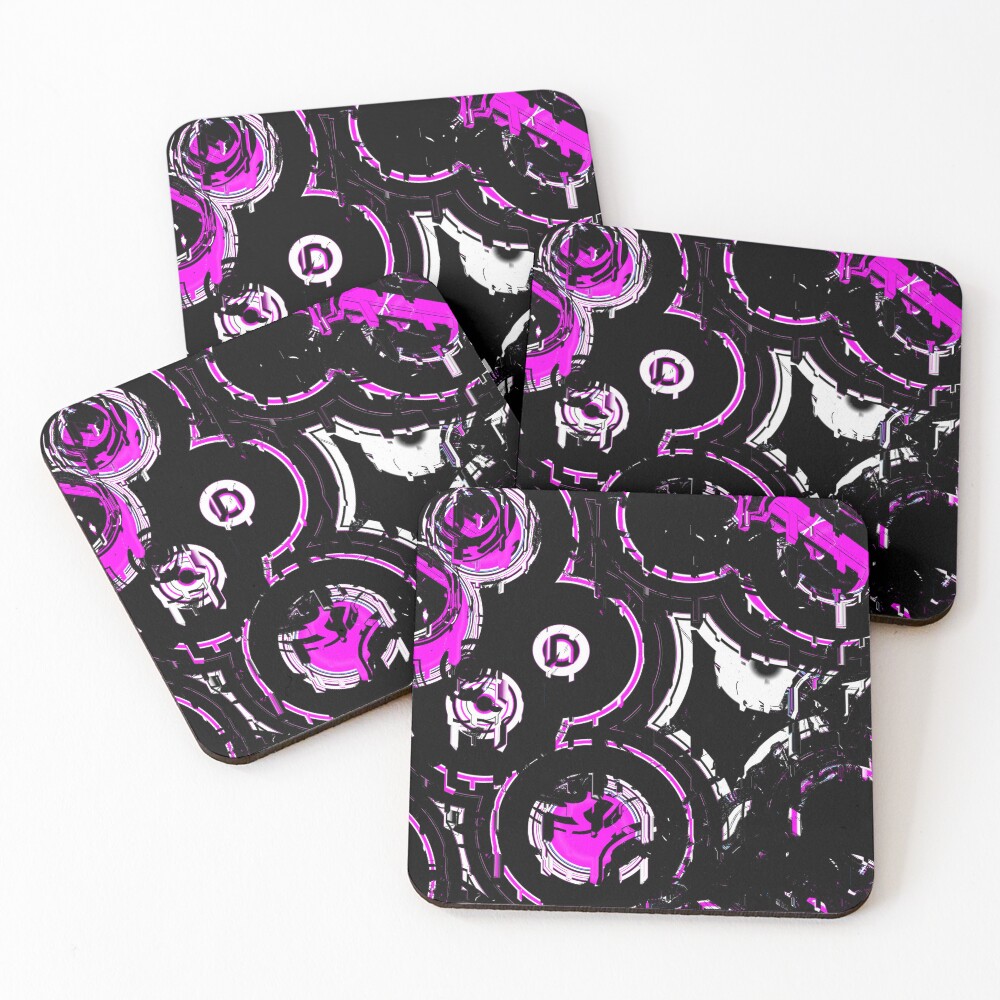 Item preview, Coasters (Set of 4) designed and sold by AgentSlimepunk.