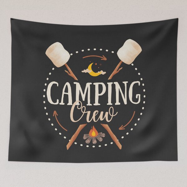 Item preview, Camping Crew 2 designed and sold by Wings 4 You Designs.