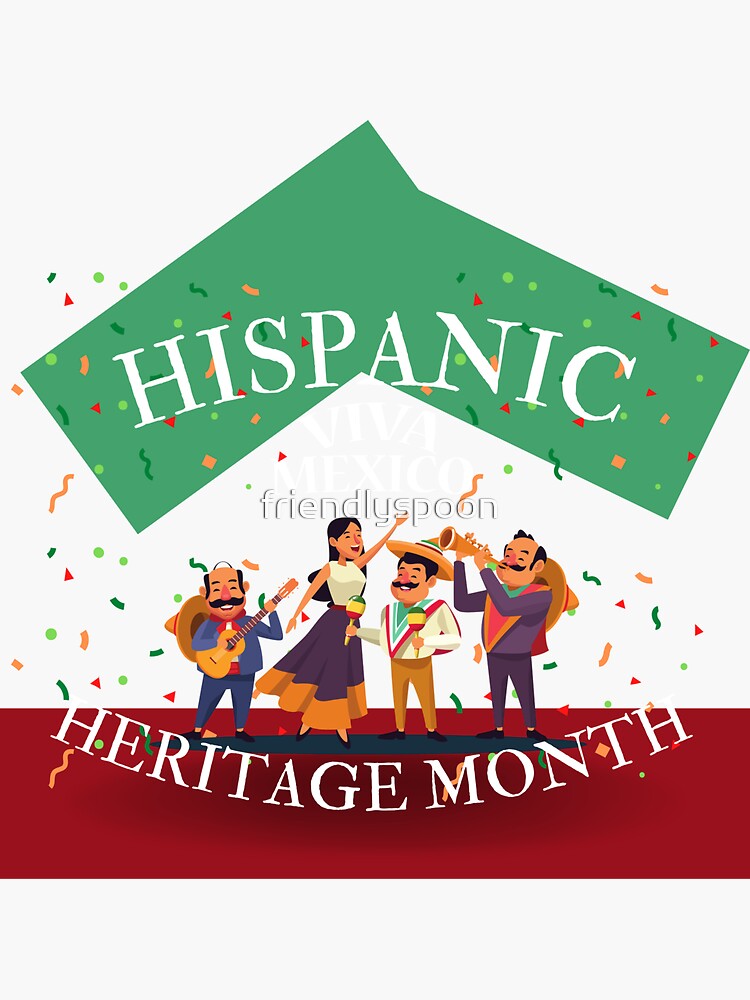 National Hispanic Heritage Month Poster for Sale by friendlyspoon