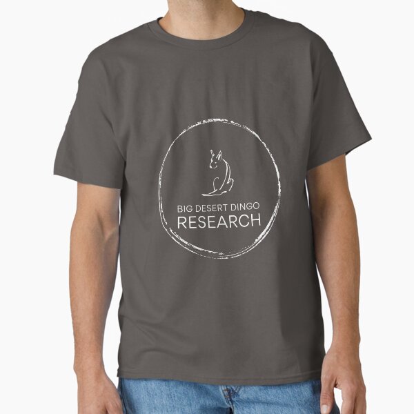 Big Desert Dingo Research - Painted White Classic T-Shirt