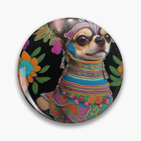 Item preview, Unlock the Charm of Indigenous Mexican Little Chihuahua Clip Art | Personalized Items designed and sold by ShoppingKazkar.