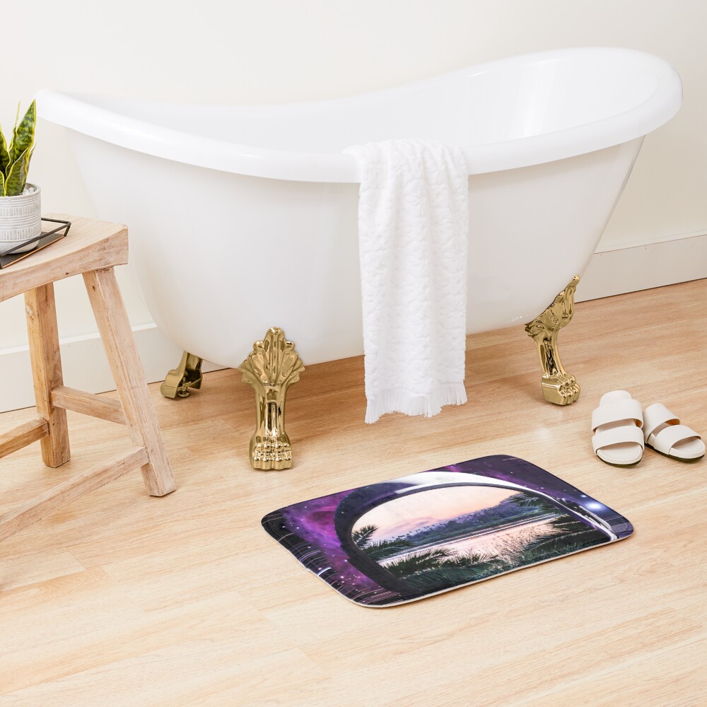 Item preview, Bath Mat designed and sold by AgentSlimepunk.