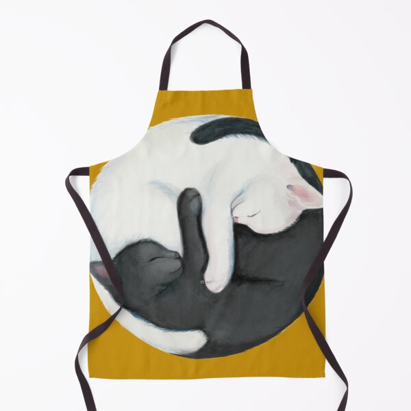 Item preview, Yin Yang Balancing Cats designed and sold by ForBeatt.