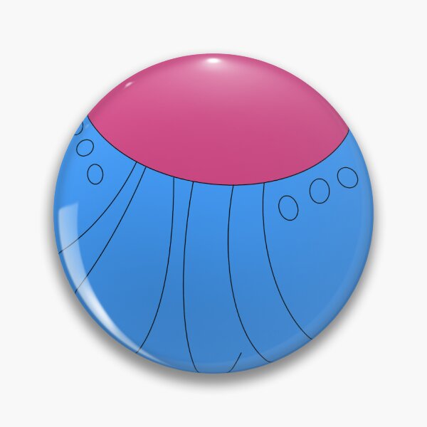 Item preview, An animated drawing of a jellyfish swimming in water.  designed and sold by lukesubbby.