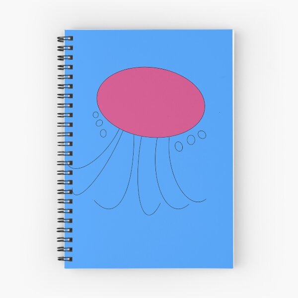 Item preview, An animated drawing of a jellyfish swimming in water.  designed and sold by lukesubbby.