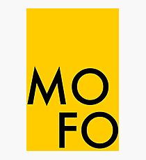 MoFo Photographic Print
