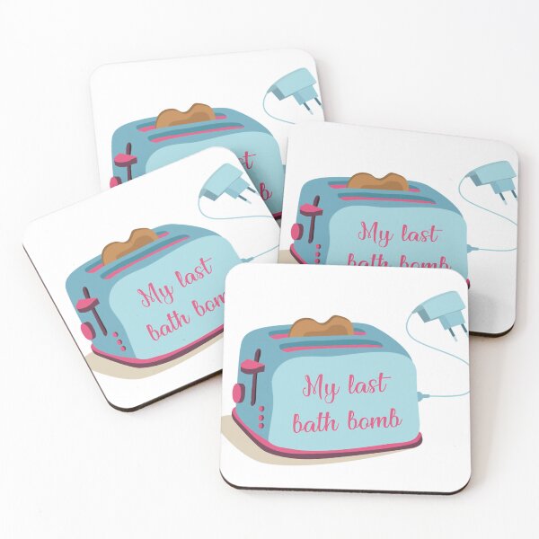Item preview, Toaster - My Last bath bomb  designed and sold by FrankHes.