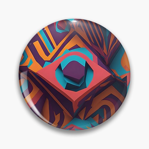 Item preview, Surreal Vibrance: Psychedelic Delight with Extravagant Fractal Geometrics designed and sold by DesignArtEmpire.