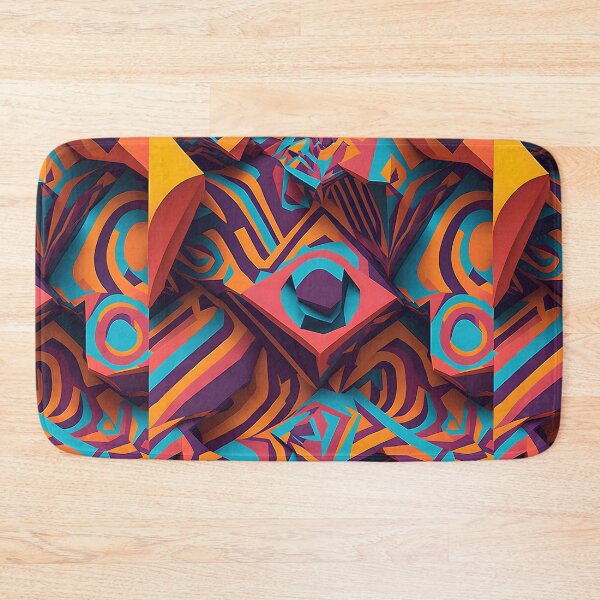 Item preview, Surreal Vibrance: Psychedelic Delight with Extravagant Fractal Geometrics designed and sold by DesignArtEmpire.