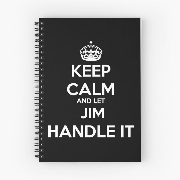 Item preview, Keep Calm and Let Jim Handle It designed and sold by thedangernoodle.