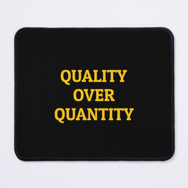 Item preview, Quality Over Quantity designed and sold by Inspirationmotivation.