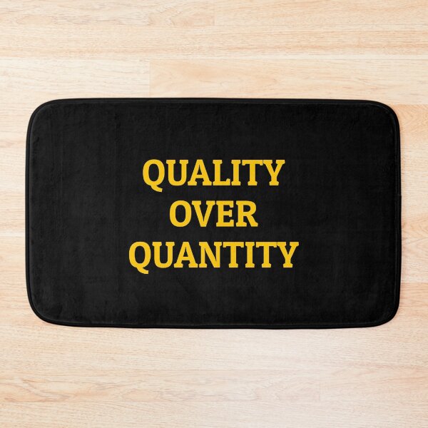 Item preview, Quality Over Quantity designed and sold by Inspirationmotivation.