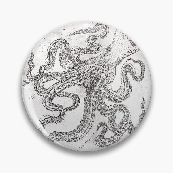 Item preview, Octopus Tile Copper Print  designed and sold by Mila  Sviderskaya.