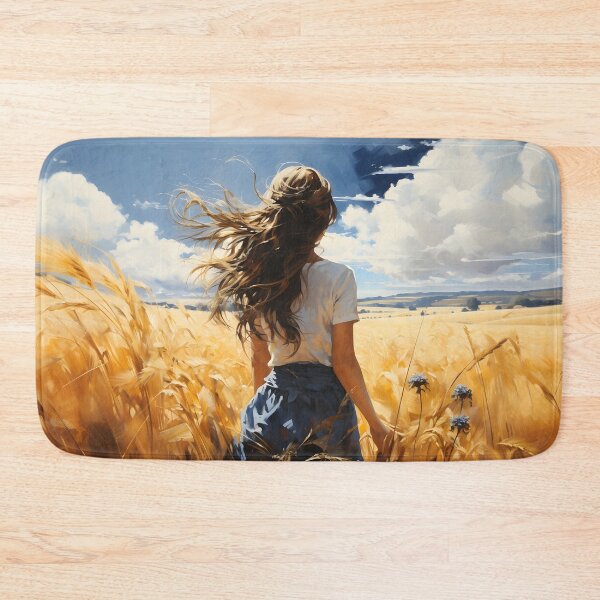 Item preview, Her in Wheat Field designed and sold by Maxouniverse.