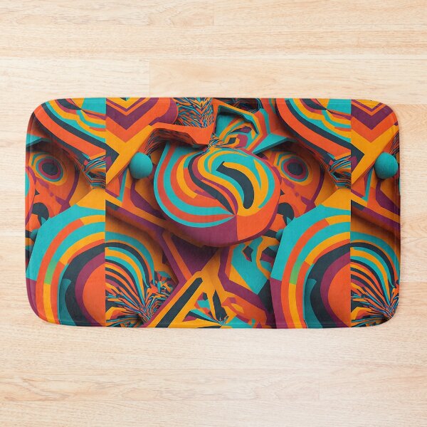Item preview, Extravagant Fractal Symphony: Psychedelic Marvels Color Geometry designed and sold by DesignArtEmpire.