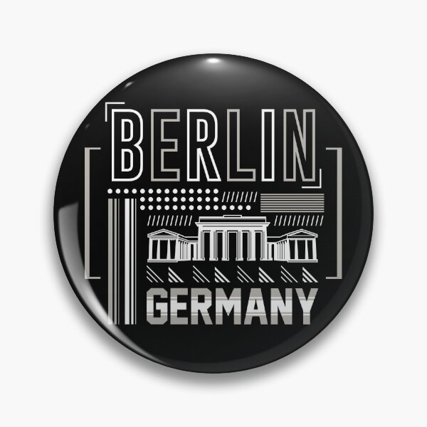 Item preview, Berlin Germany Cityscape - Vibrant Art Print for Urban Lovers designed and sold by Print Finds.