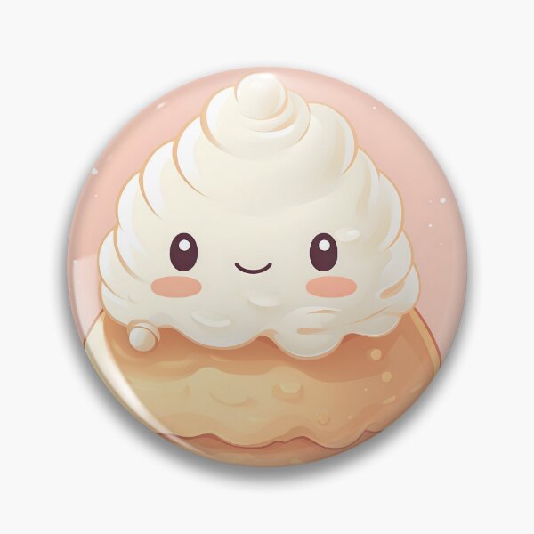 Item preview, CUTE CREAM PUFF designed and sold by Chatna-Chibi.