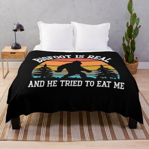 Item preview, Bigfoot is Real And He tried to eat me - Sasquatch, Bigfoot Funny Sarcastic designed and sold by CG Studio.