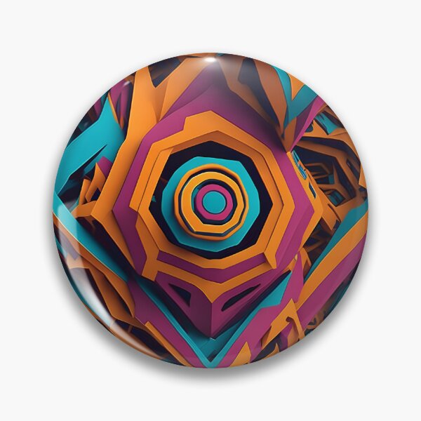 Item preview, Psychedelic Reverie: Fractal Wonders and Extravagant Chromatic Bliss designed and sold by DesignArtEmpire.