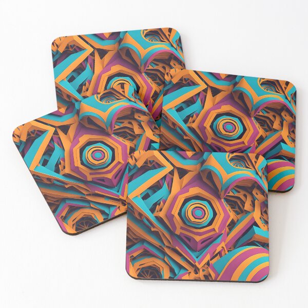 Item preview, Psychedelic Reverie: Fractal Wonders and Extravagant Chromatic Bliss designed and sold by DesignArtEmpire.