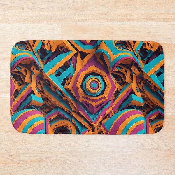 Item preview, Psychedelic Reverie: Fractal Wonders and Extravagant Chromatic Bliss designed and sold by DesignArtEmpire.