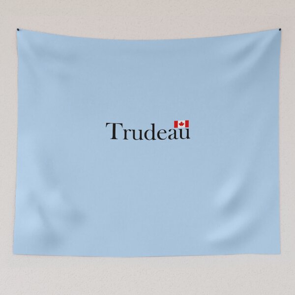 Item preview, Justin Trudeau Official Canadian Flag Light-Color designed and sold by TinyStarCanada.