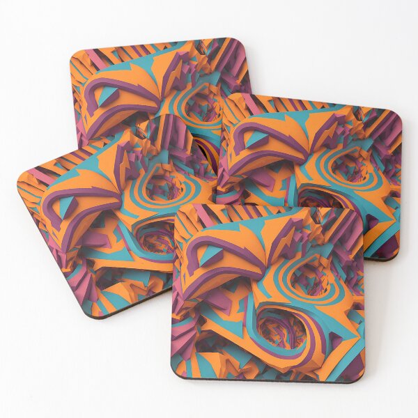 Item preview, Chromatic Fractal Odyssey: Embarking Psychedelic Geometric Journey designed and sold by DesignArtEmpire.