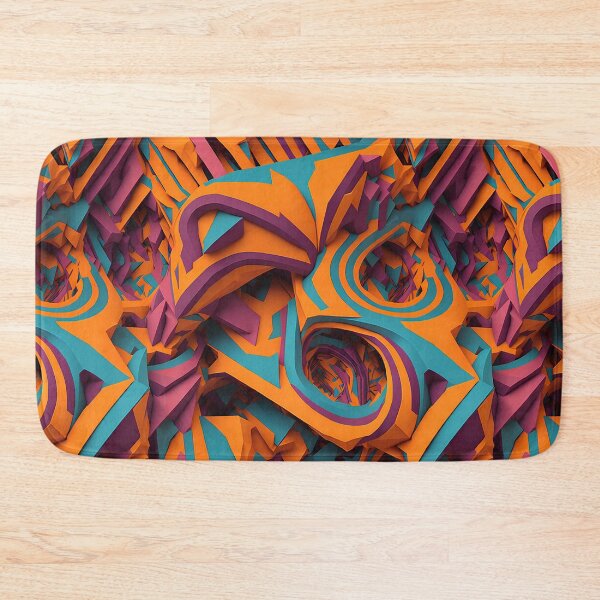 Item preview, Chromatic Fractal Odyssey: Embarking Psychedelic Geometric Journey designed and sold by DesignArtEmpire.